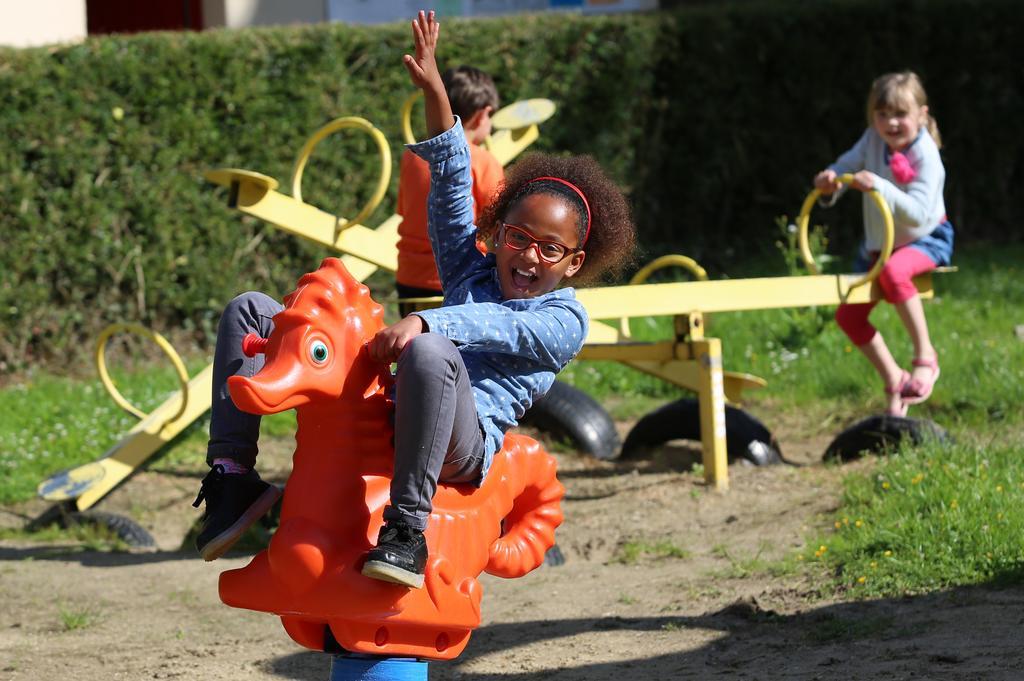 Camping Le Val De Trie Béhen Dış mekan fotoğraf